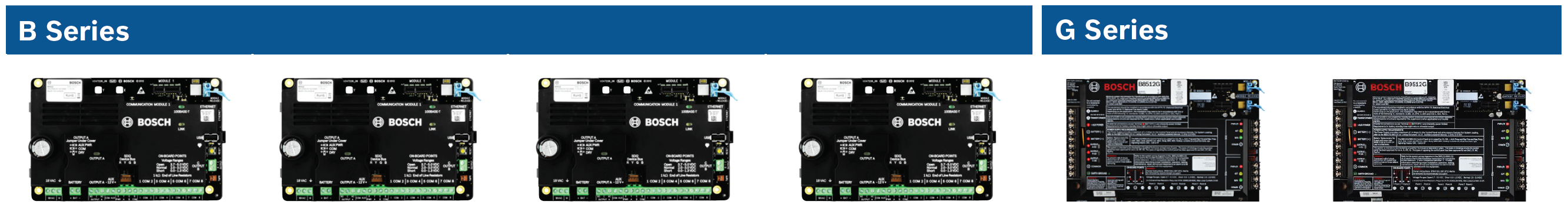 Bosch B Series G Series Panels Differences and Benefits